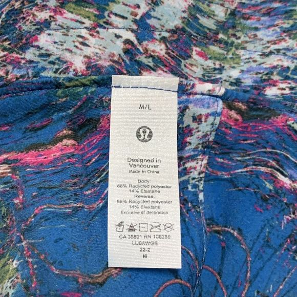 NWT Lululemon Both Ways Bucket Hat Poolside Blue Reversible Size M/L - Picture 6 of 6